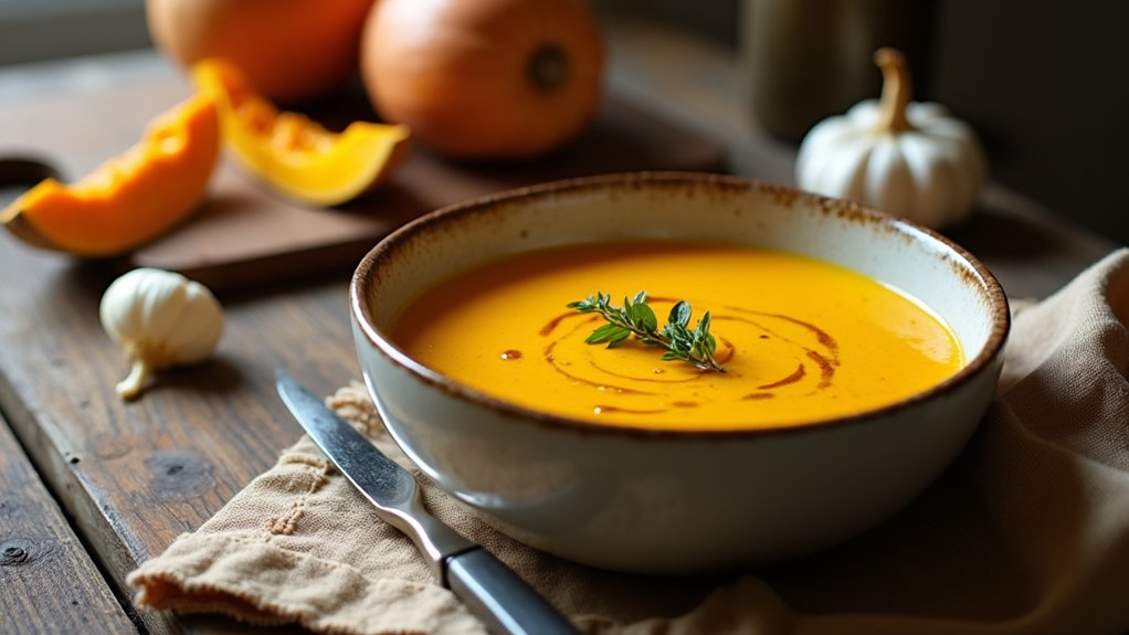 nourishing butternut soup creativity