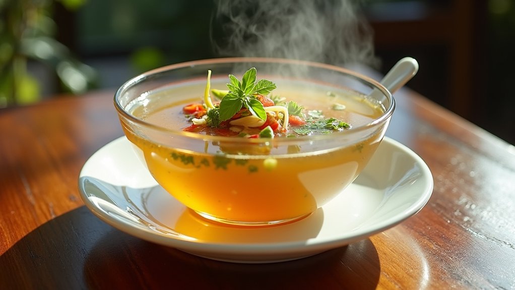 nourishing clear soup benefits