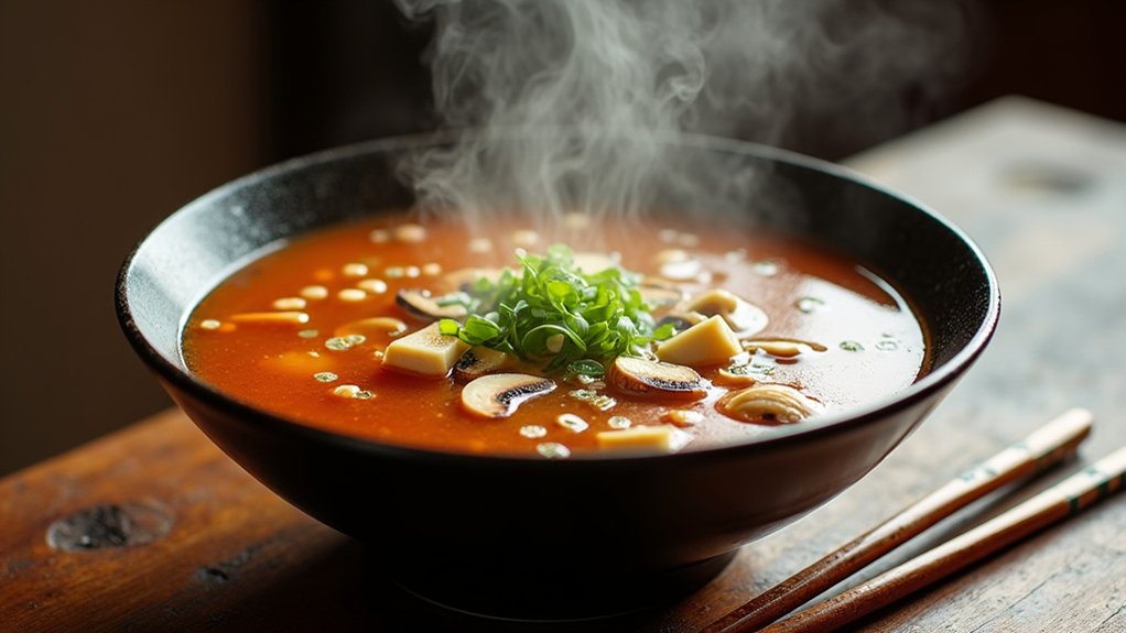 nourishing flavors in soup