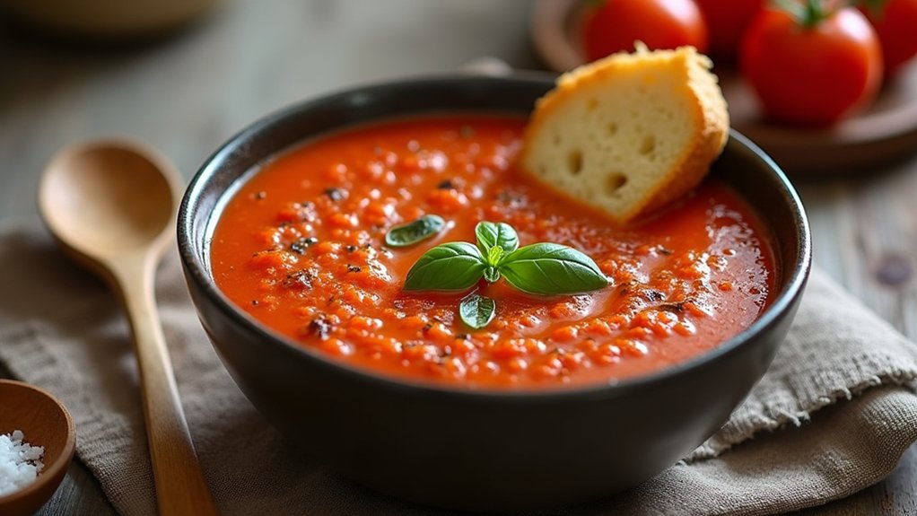 nourishing roasted tomato soup