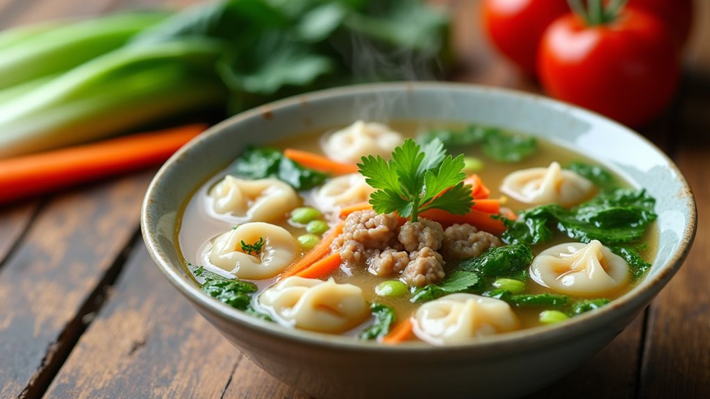 nourishing traditional wonton soup