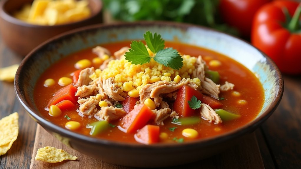 nutrient rich chicken taco soup