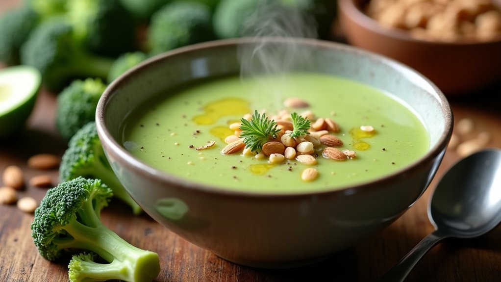 nutrient rich cream of broccoli
