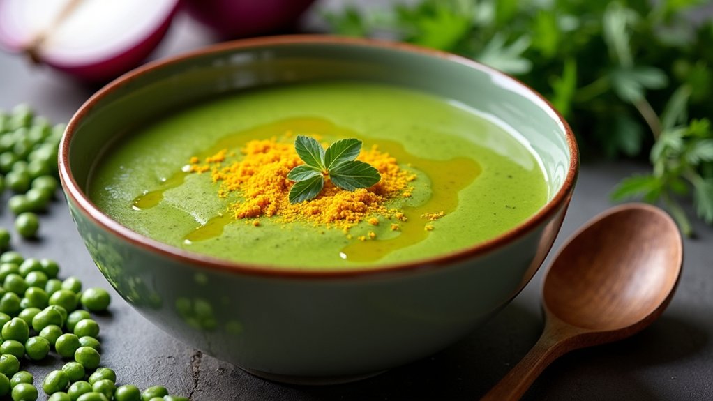 nutrient rich split pea soup