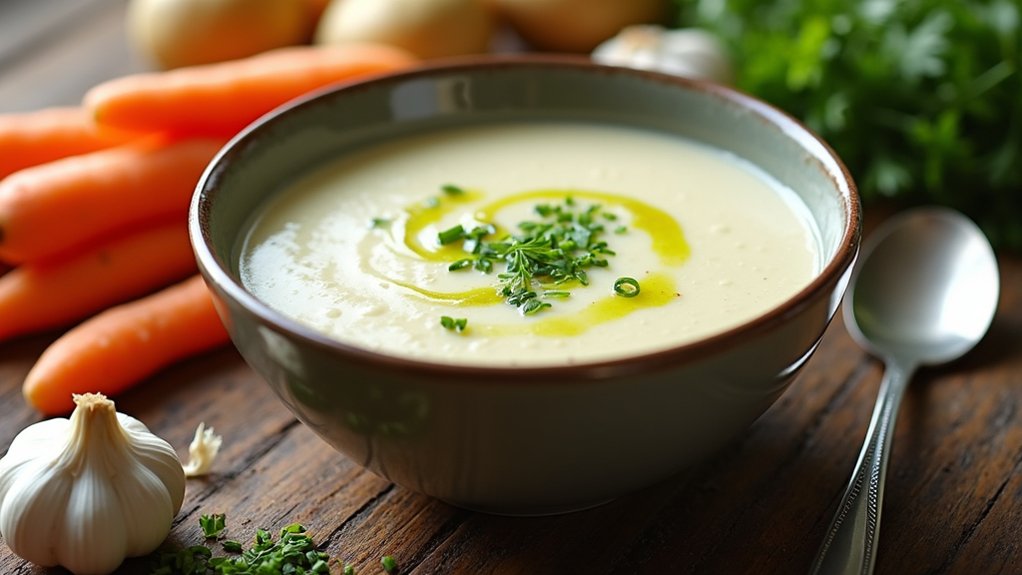 nutritional benefits of cream soups