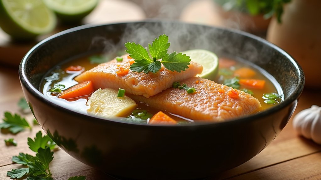 nutritional benefits of fish soup