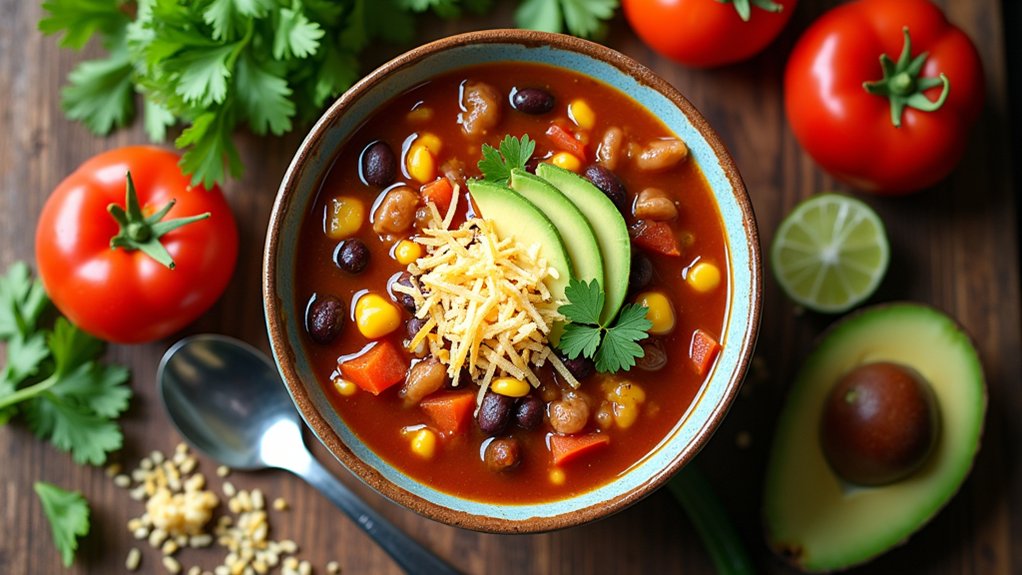 nutritional benefits of taco soup