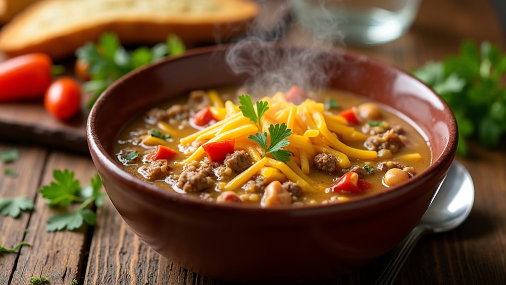 nutritional content of soup