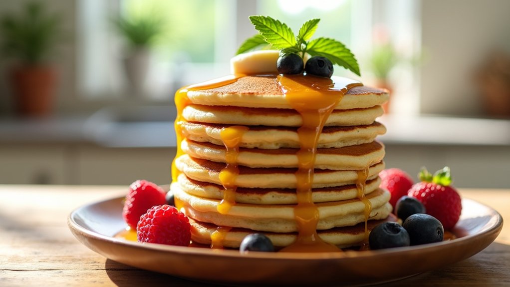 nutritious cottage cheese pancakes