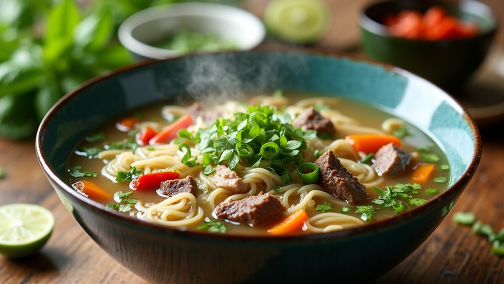 nutritious pho soup ingredients