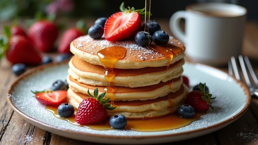 pancake making brings joy