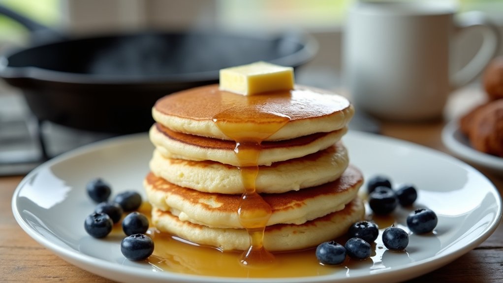 perfect pancakes require medium heat