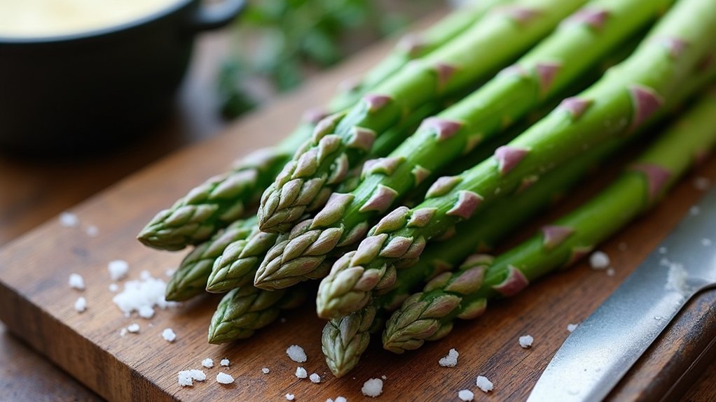 prepare and store asparagus
