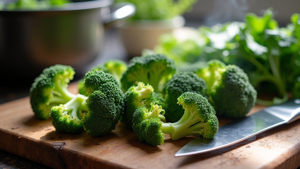 prepare broccoli for soup