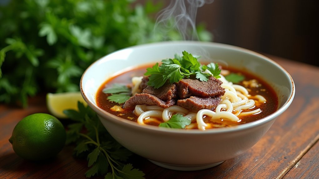 prepare broth and spices