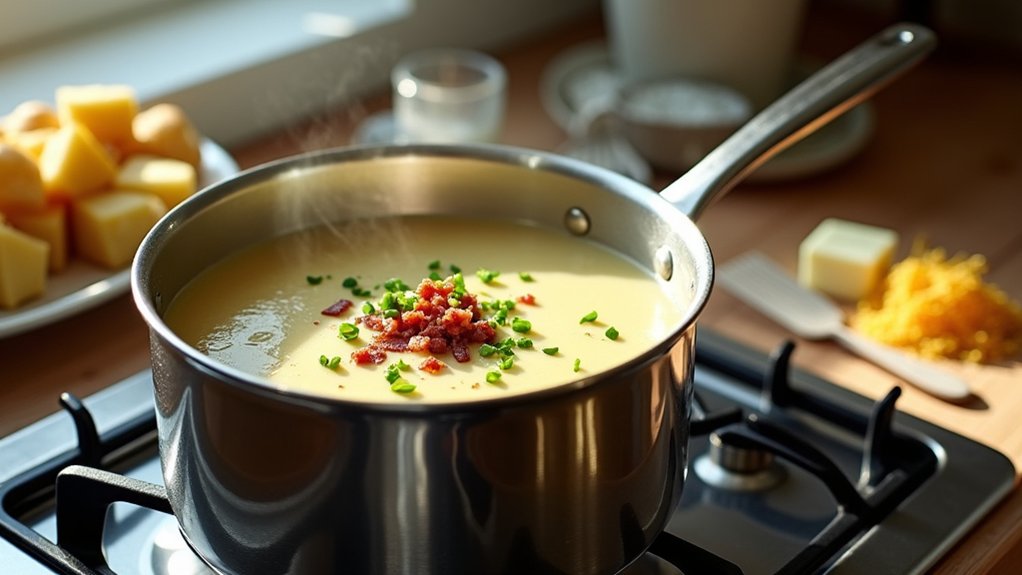 prepare ingredients for soup