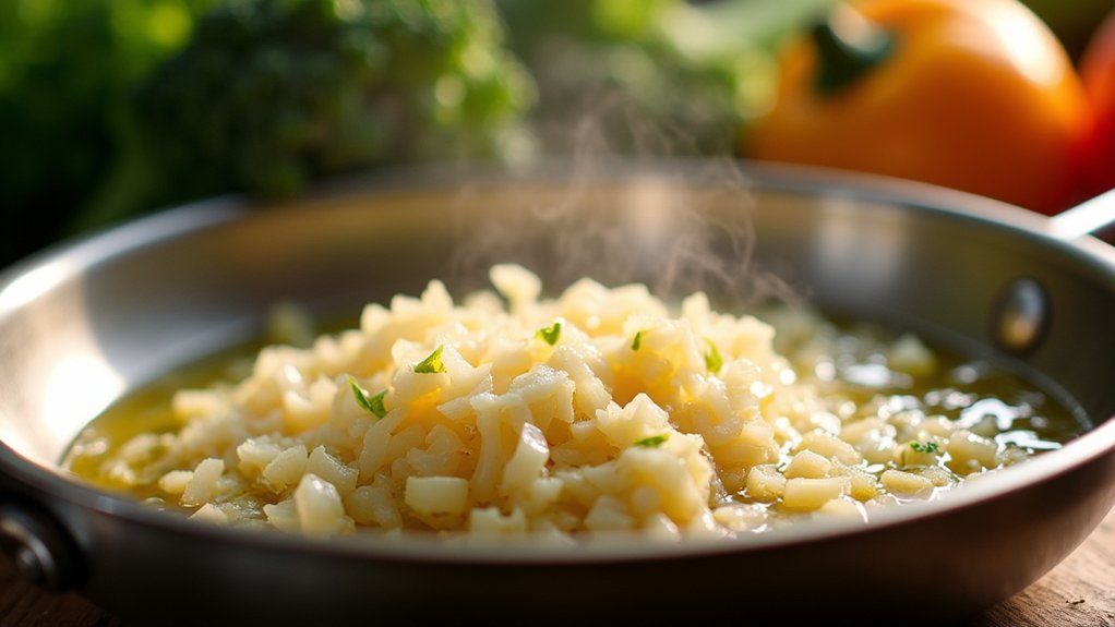 saut onions and garlic