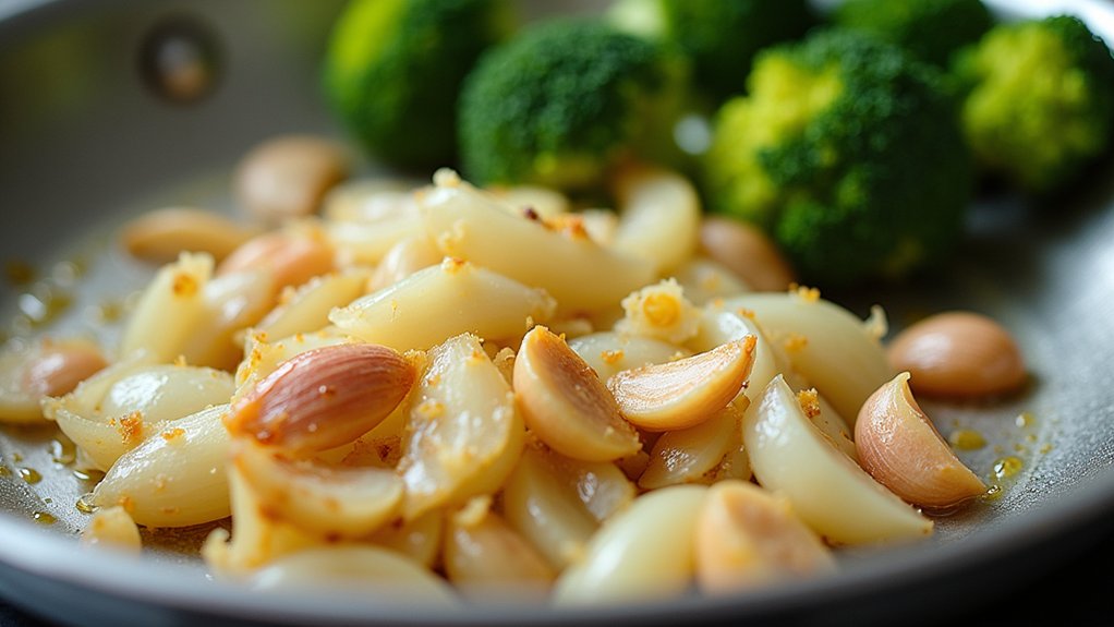 saut onions and garlic