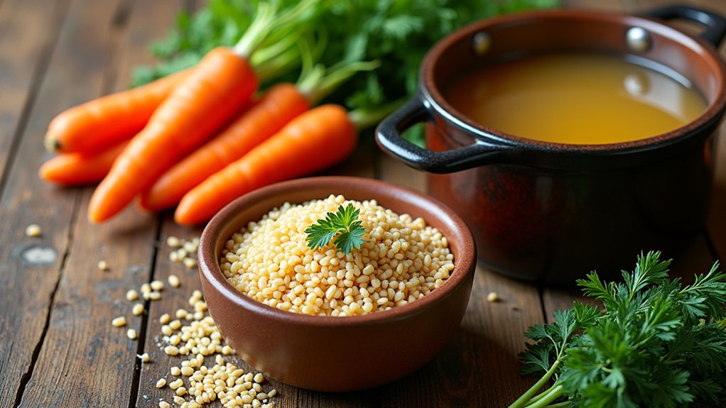 saut onions garlic vegetables