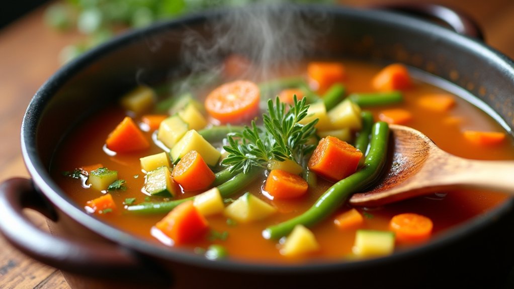 simmer until vegetables soften