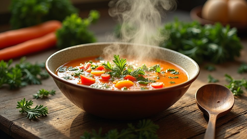 soup making brings creative joy