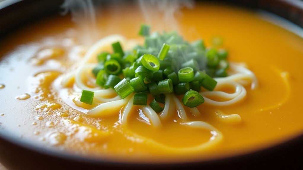 stir in fresh green onions