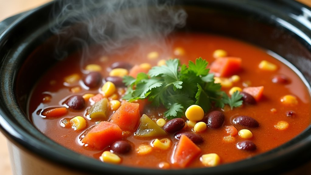 stir in mixed canned beans