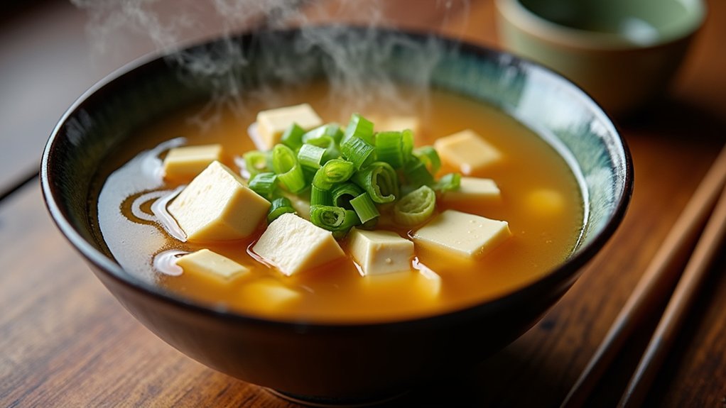 tofu and green onions