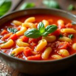 tomato macaroni soup recipe
