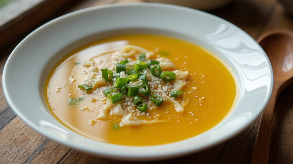 whisk eggs and blend