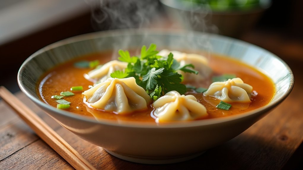 wonton soup cooking steps